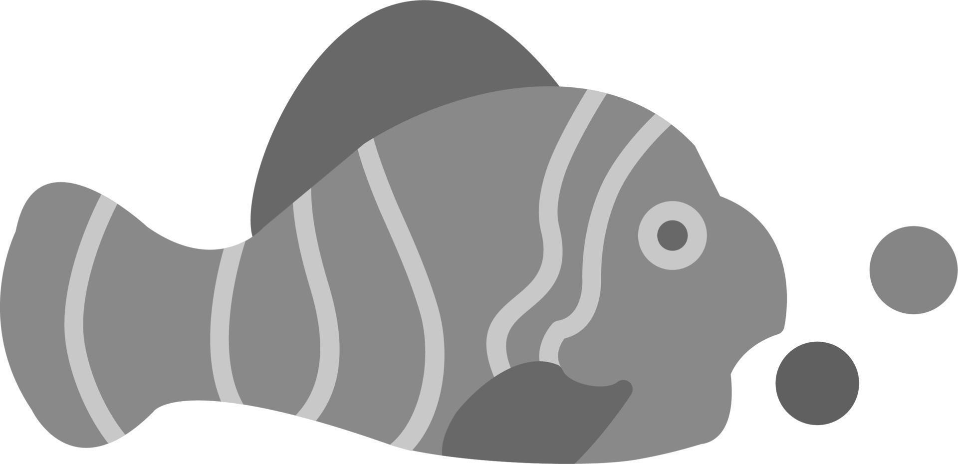 Clown Fish Vector Icon