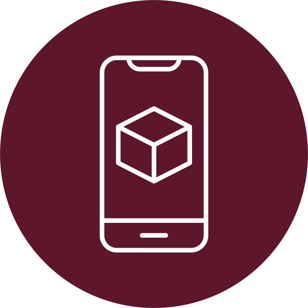 Augmented Reality Vector Icon
