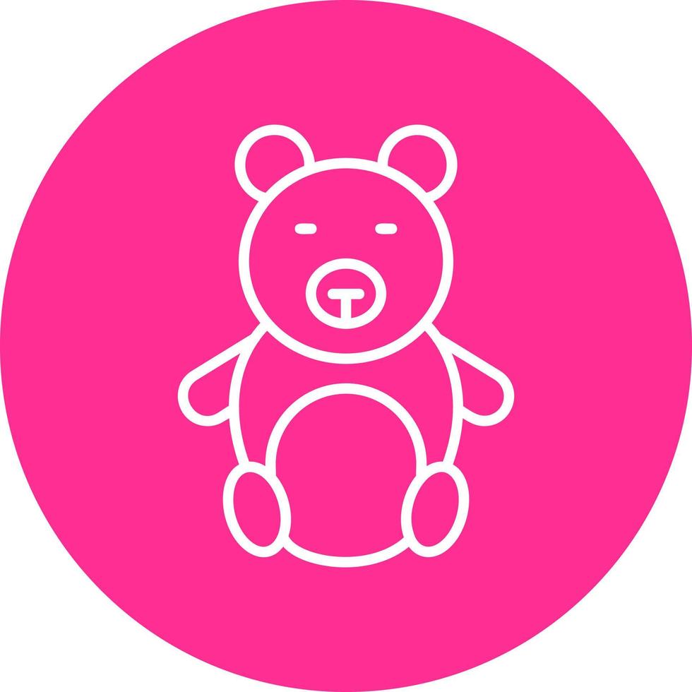 Teddy Bear Vector Icon