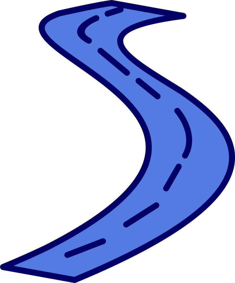 Road Vector Icon