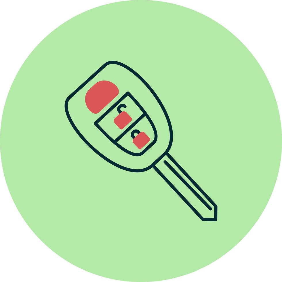 Car key Vector Icon