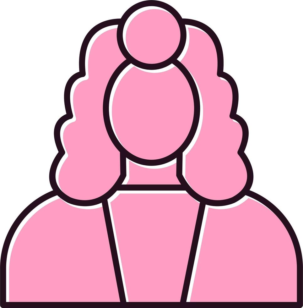 Judge Vector Icon Vector Icon