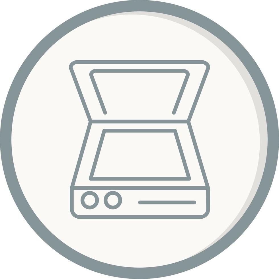 Scanner Vector Icon