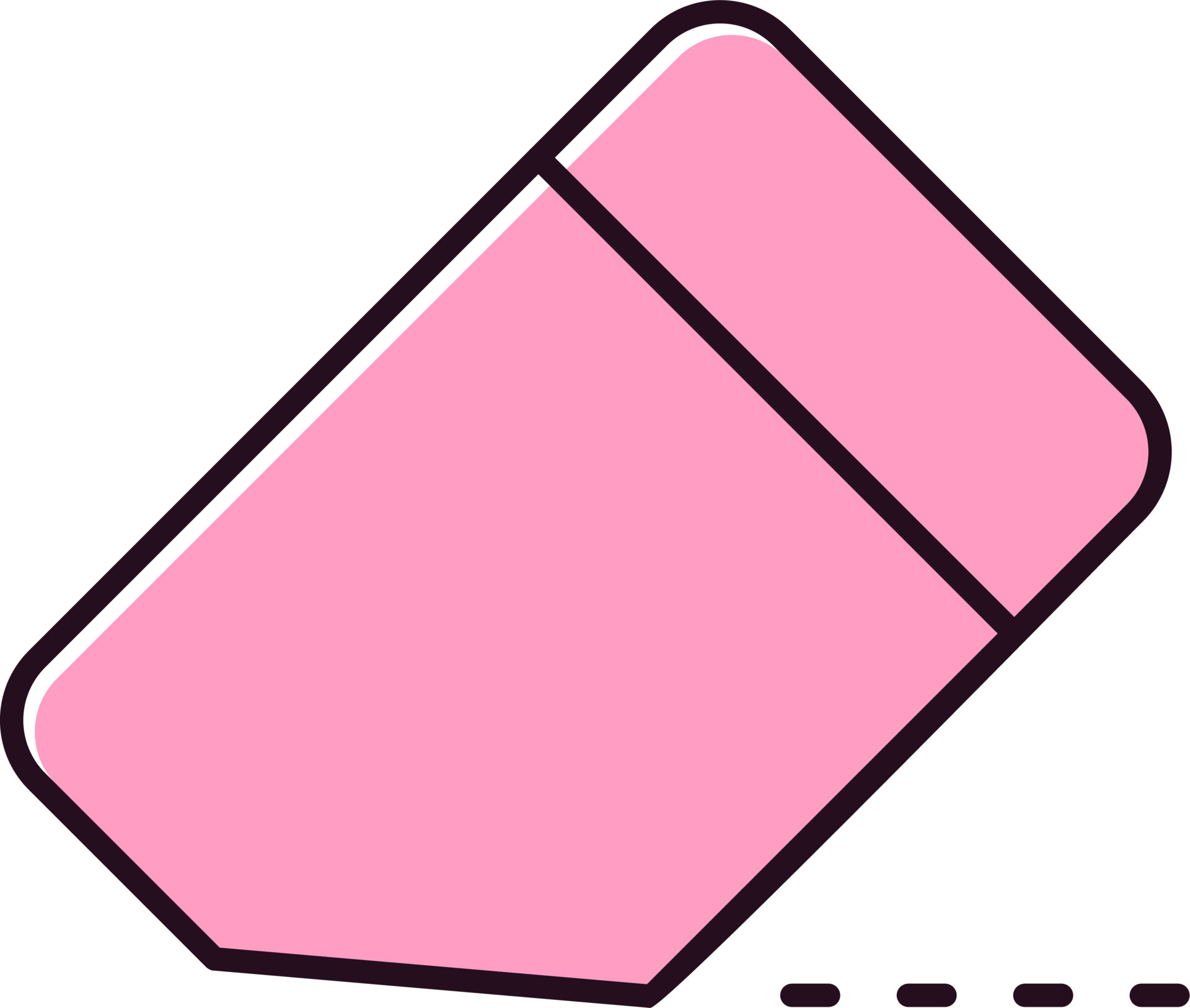 Eraser Vector Icon 20887921 Vector Art at Vecteezy