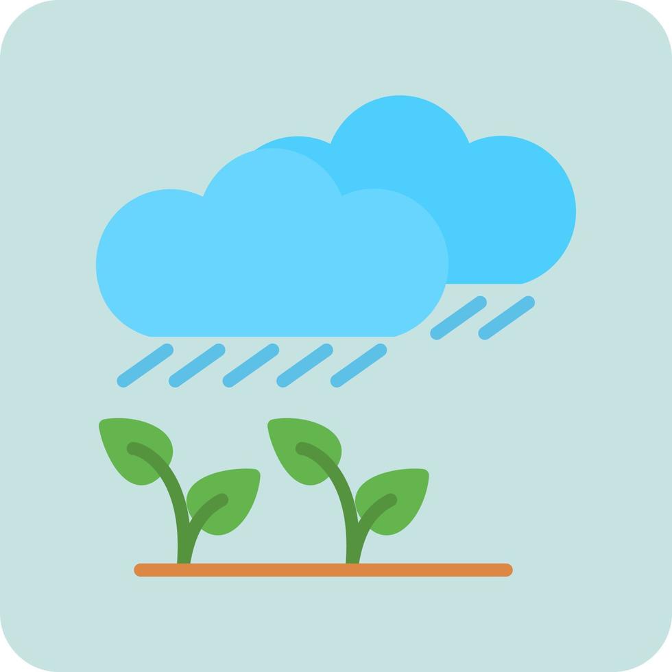 Raining Vector Icon