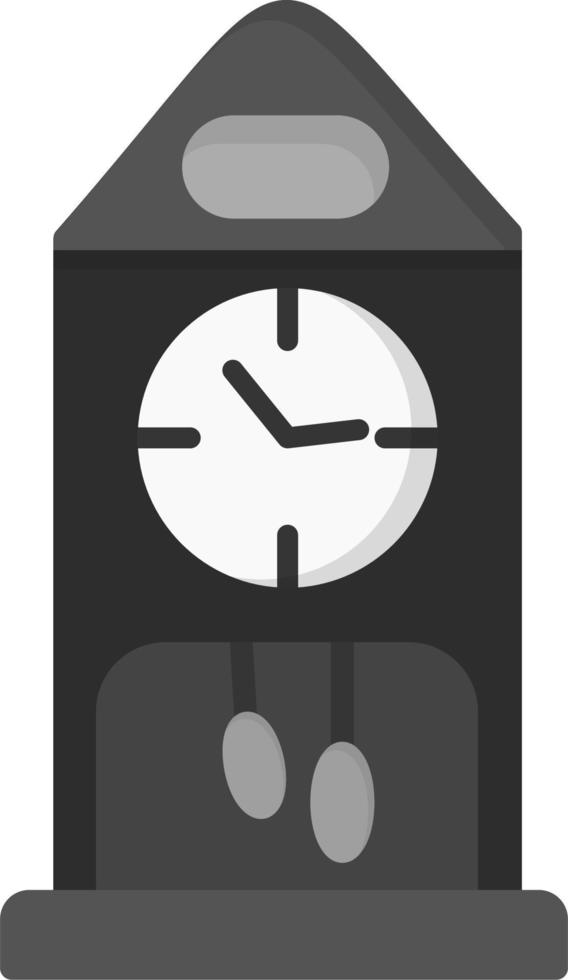 icono de vector de reloj de cuco