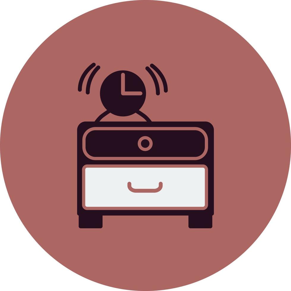 Sidetable Vector Icon