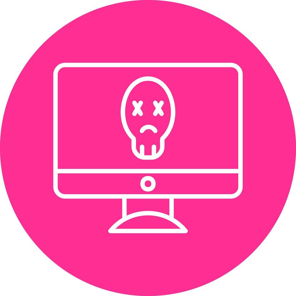 Cyber Effected Vector Icon