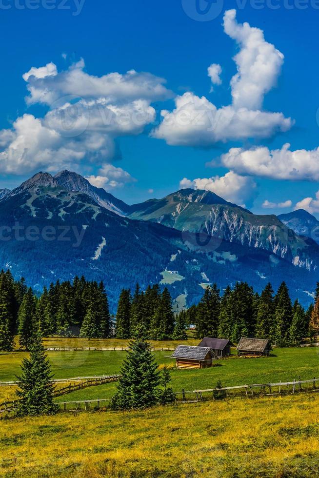 Village in the European Alps photo