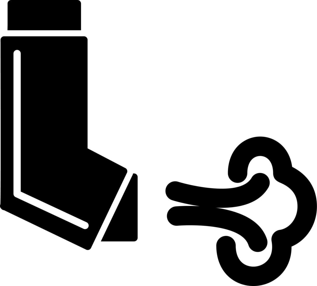 Inhaler Vector Icon