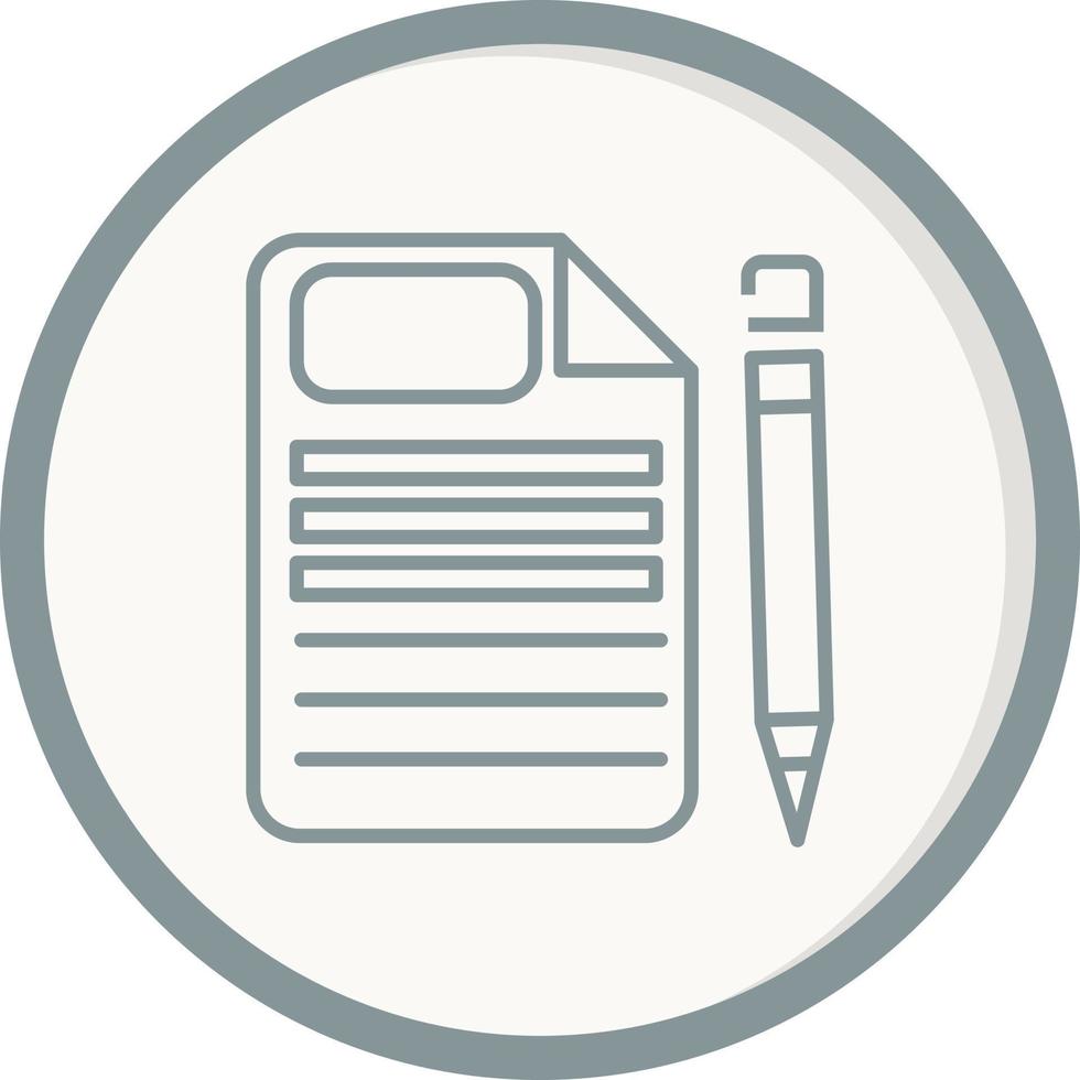 Draft Vector Icon