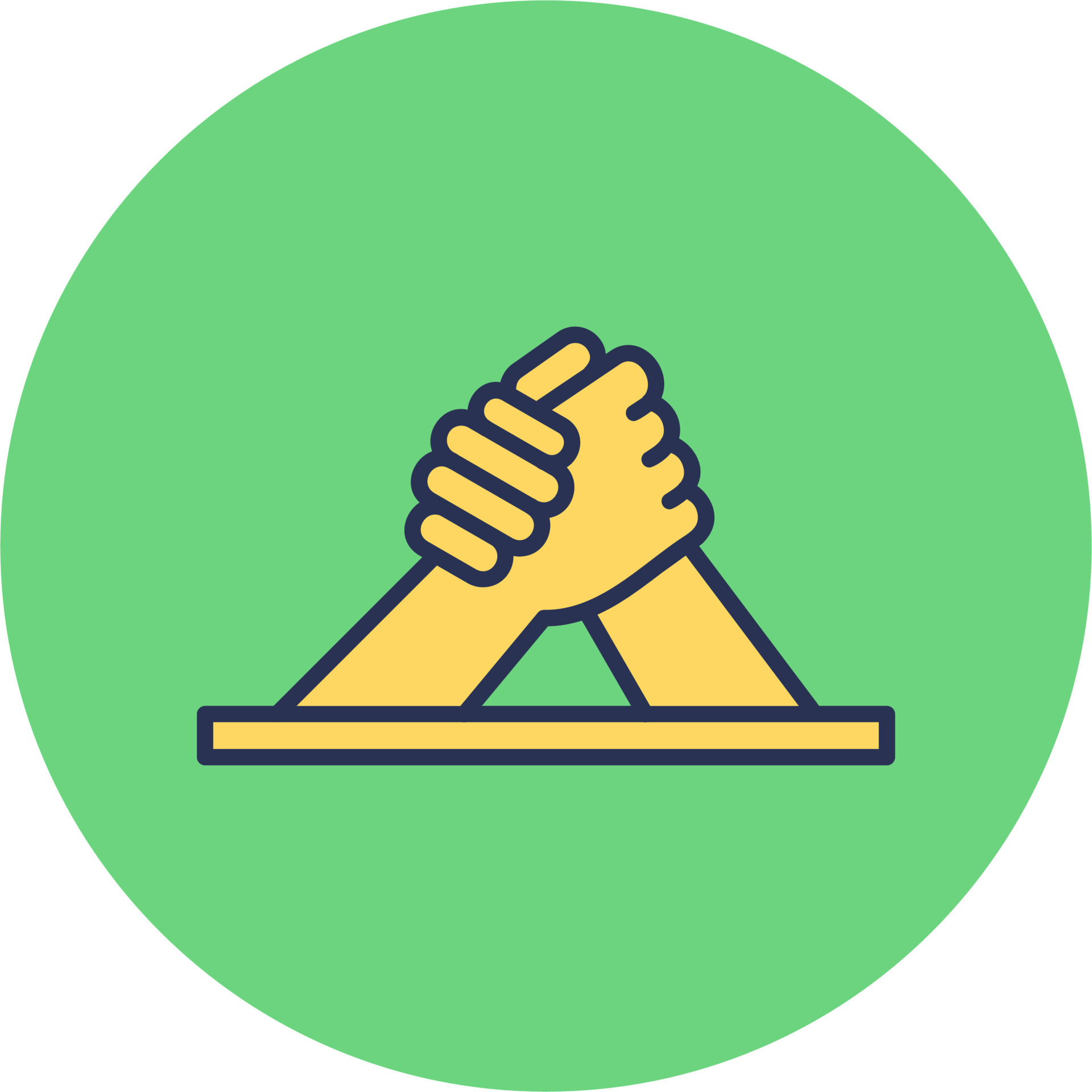 Arm Wrestling Icon 20889676 Vector Art at Vecteezy