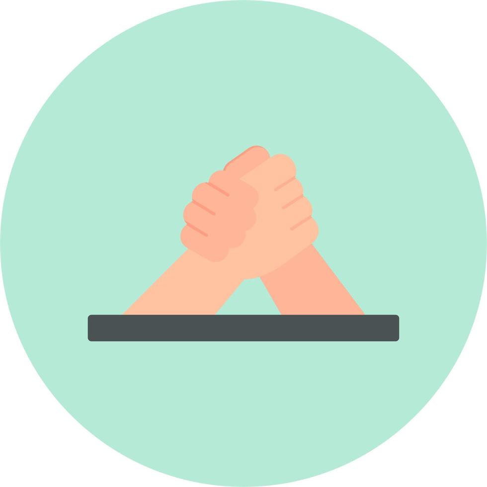 Arm Wrestling Icon 20889678 Vector Art at Vecteezy