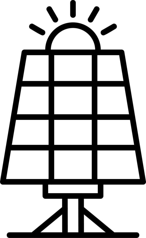 Solar Panel Icon vector