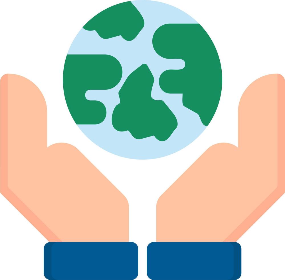 Save Earth Icon vector