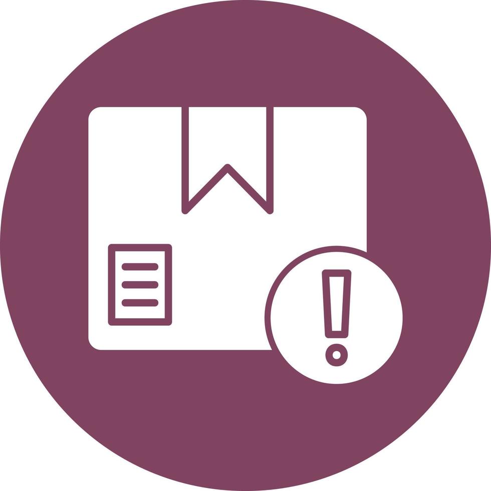 Dangerous Goods Icon vector