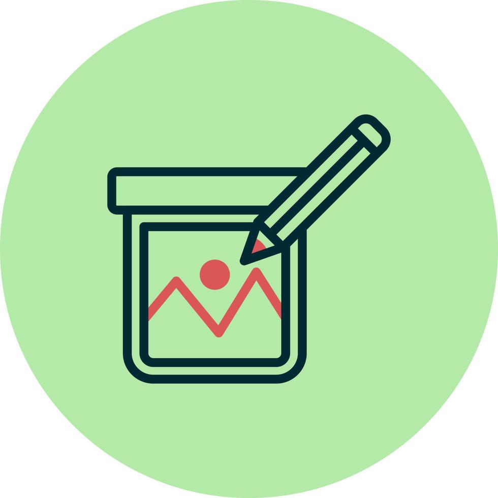 Photo Editing Vector Icon
