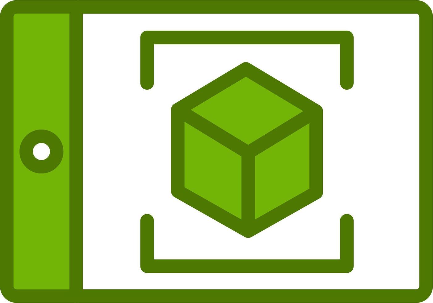 Augmented Reality Vector Icon