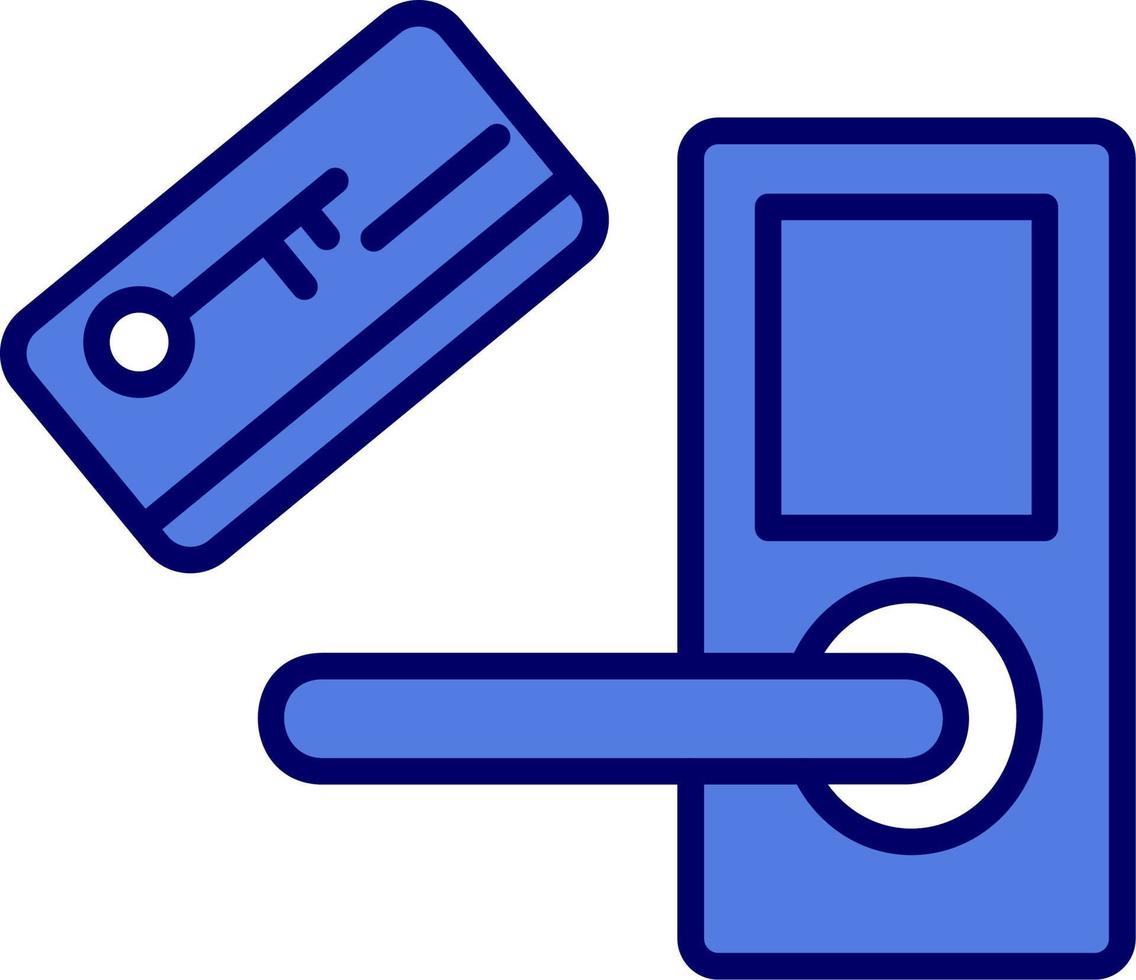 Key card Vector Icon