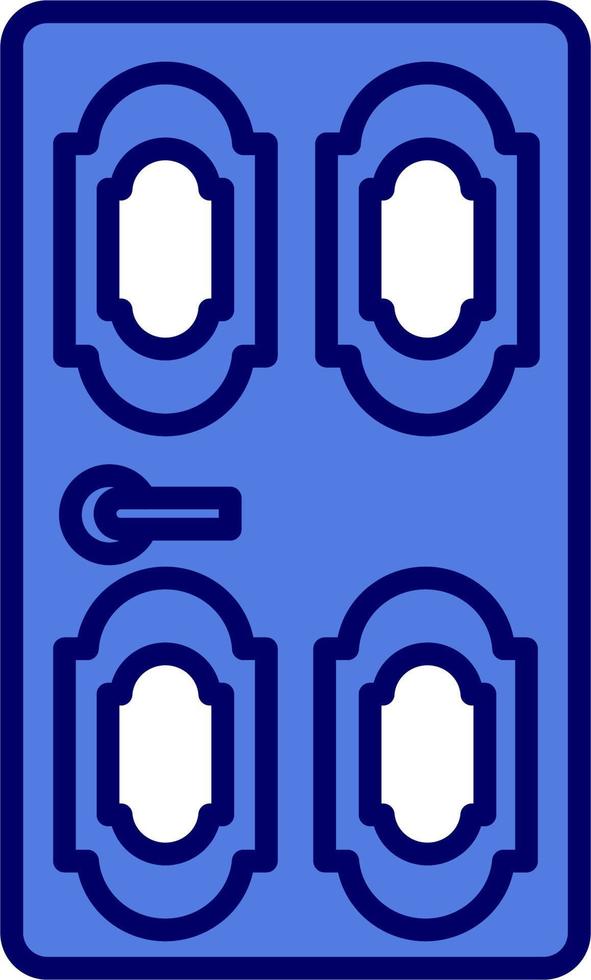 icono de vector de puerta