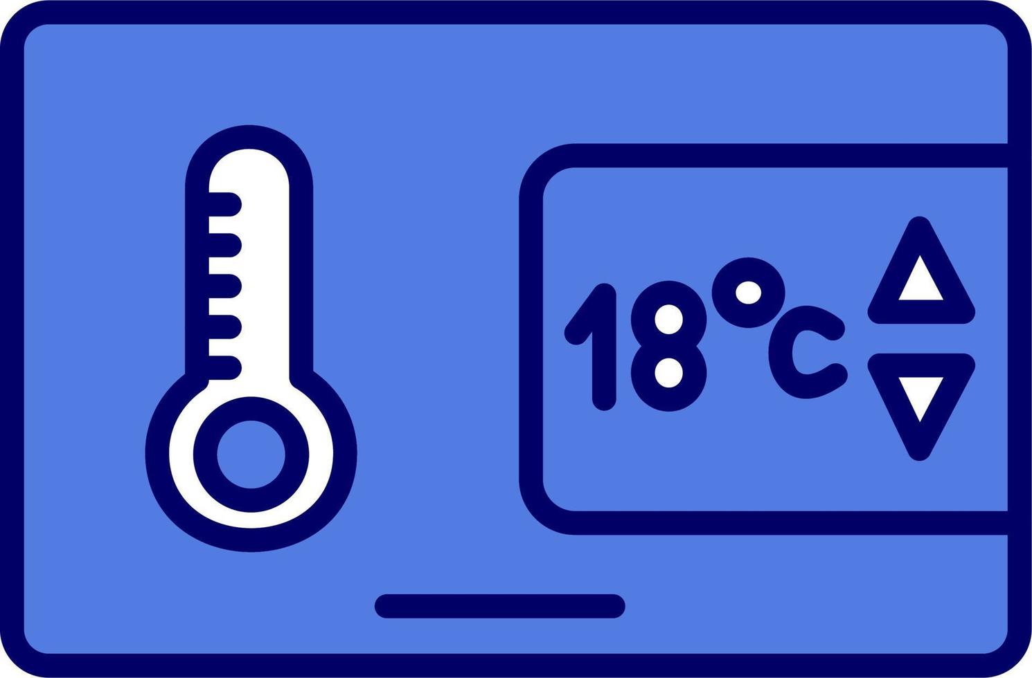 Temperature control Vector Icon