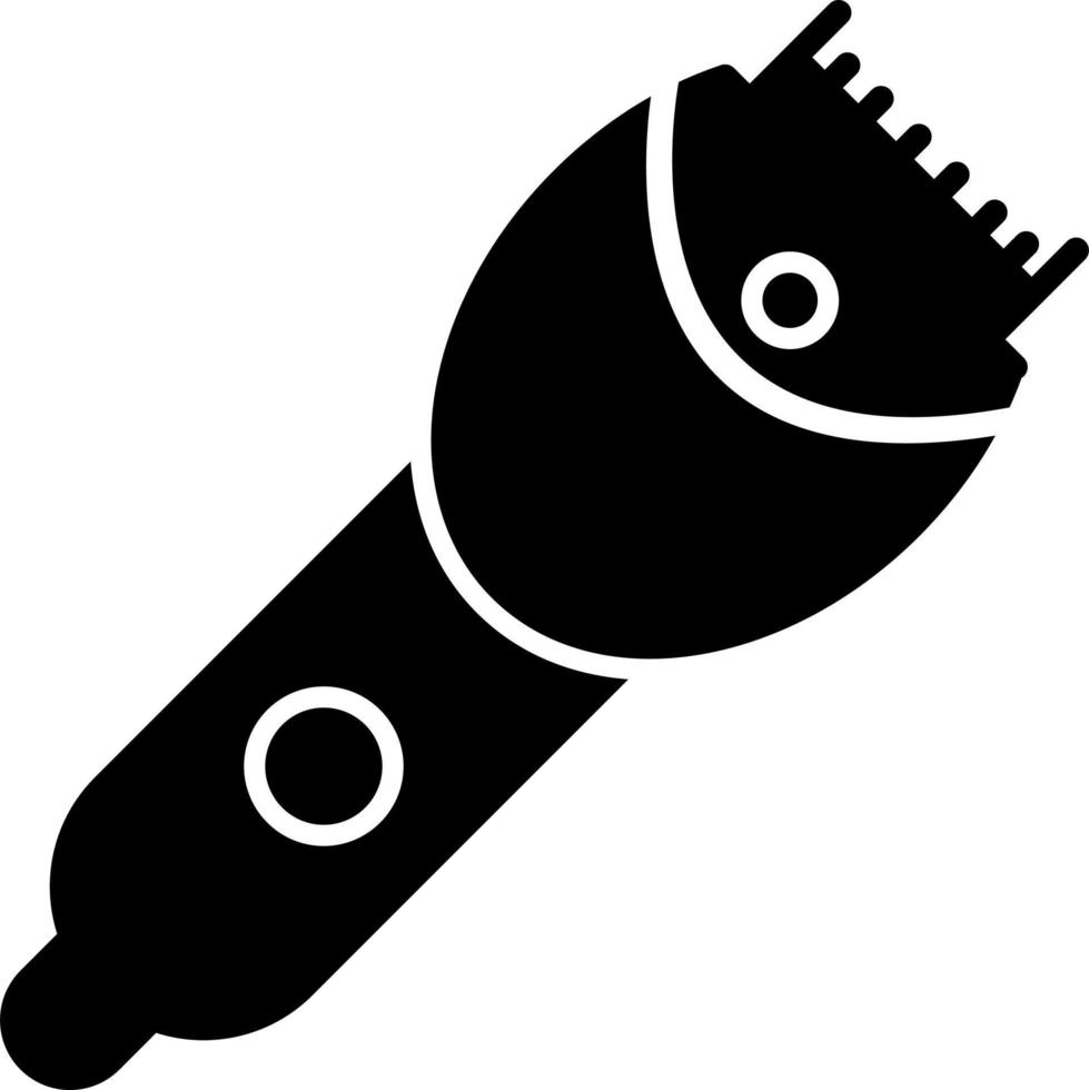 Beard trimming Vector Icon