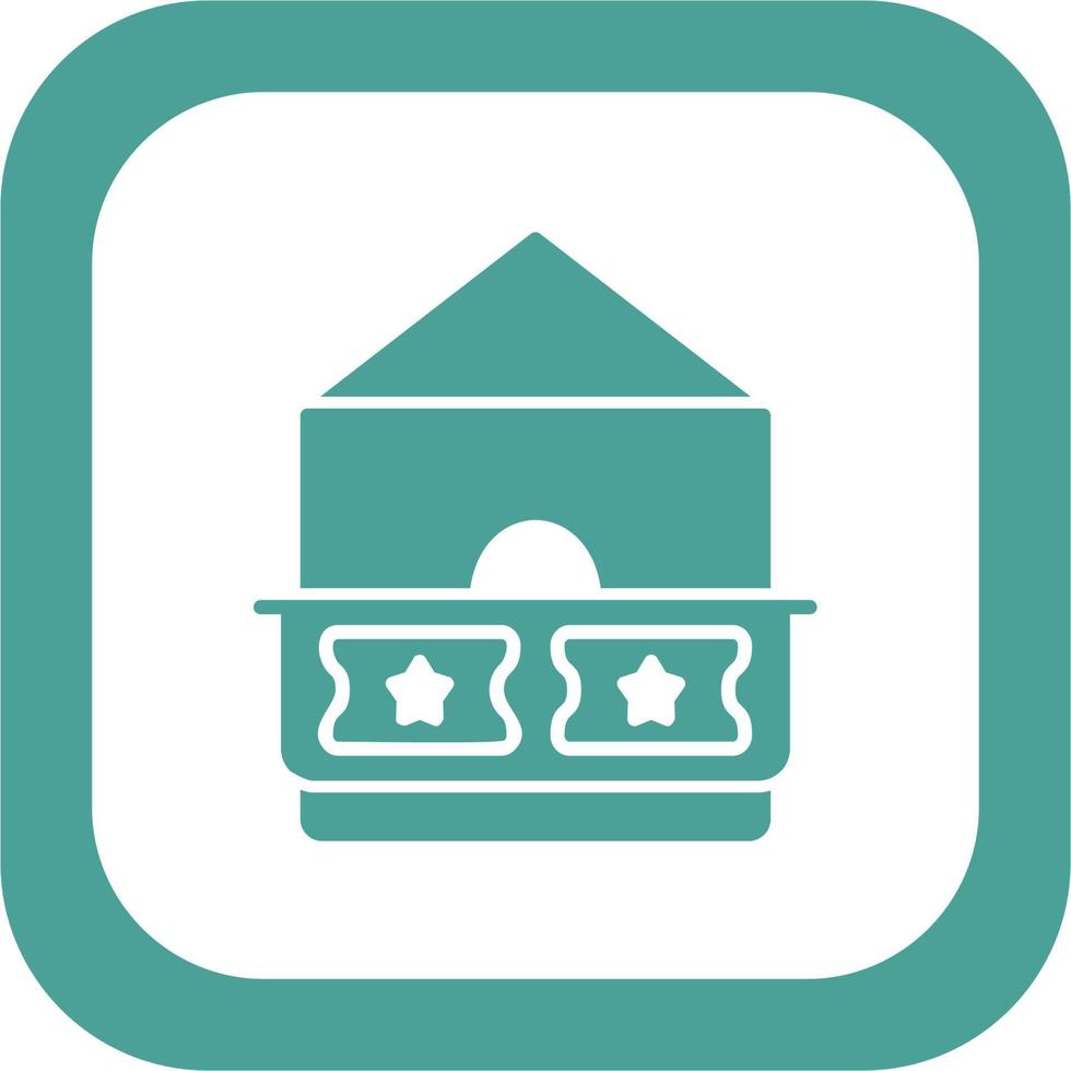 Ticket Office Vector Icon