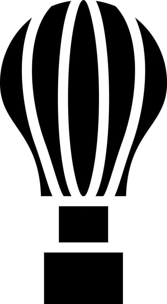 Hot Air Balloon Vector Icon
