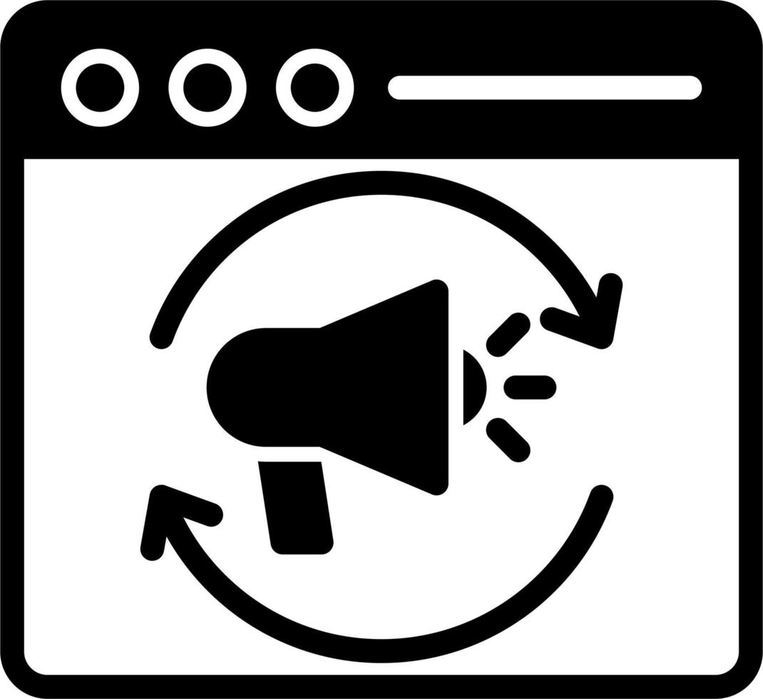 Remarketing Vector Icon