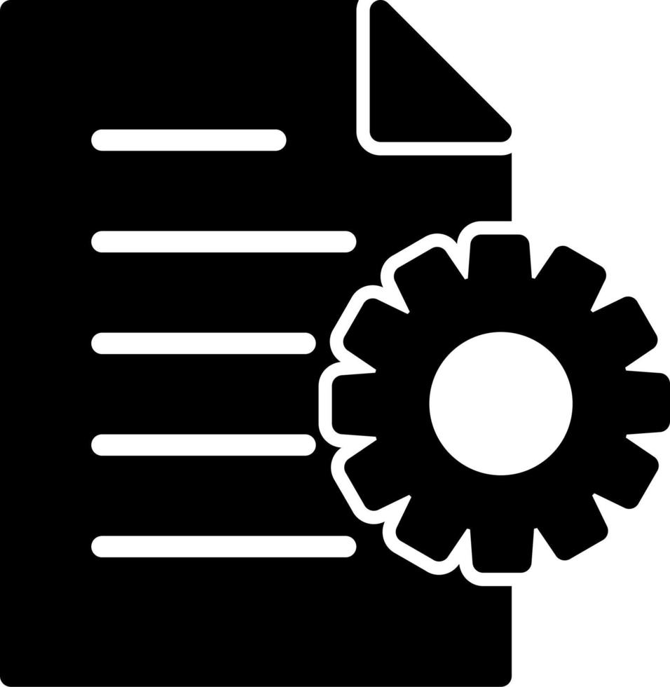 Content Management Vector Icon