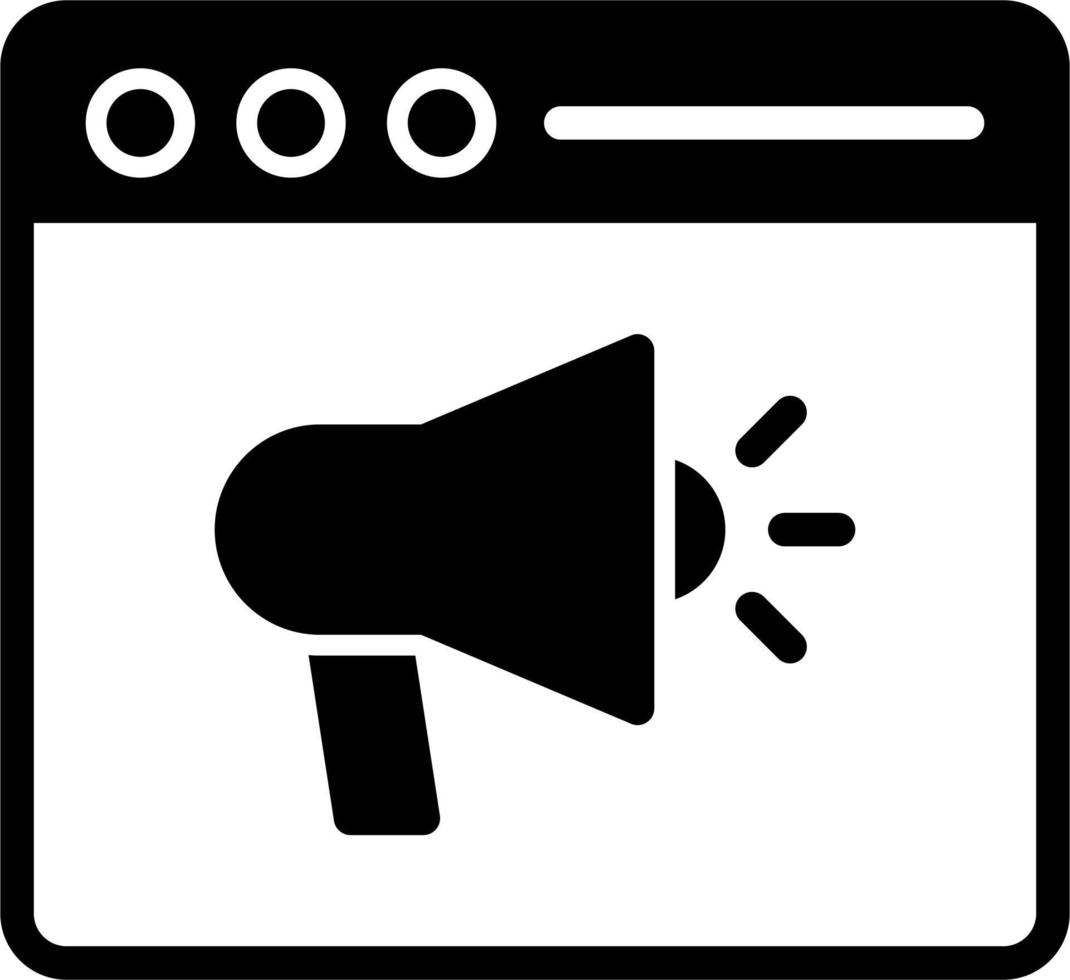 Web Promotion Vector Icon