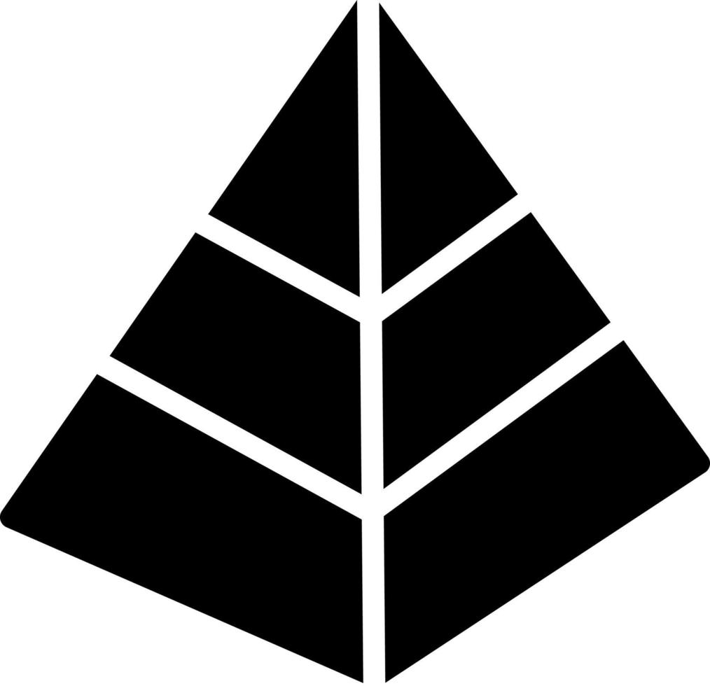 Pyramid Vector Icon