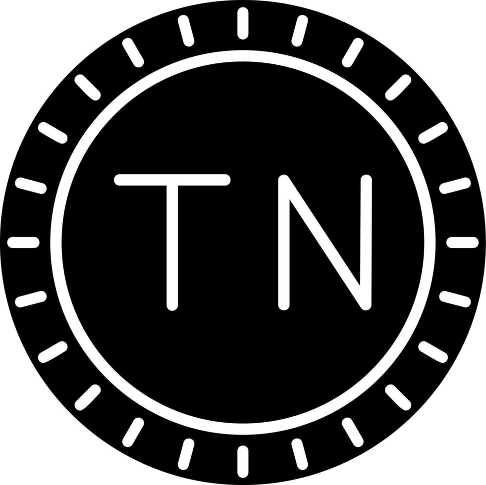 Tunisia Dial code Vector Icon