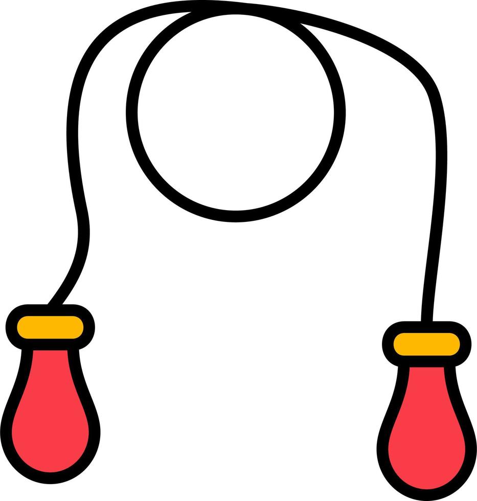 Jumping rope Vector Icon