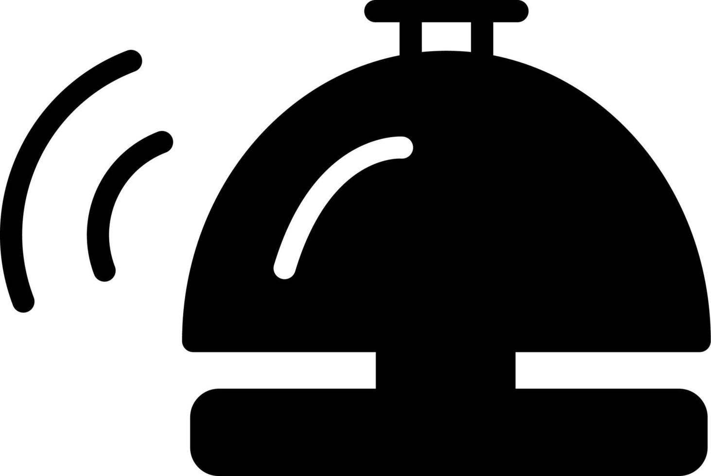 Reception Bell Vector Icon