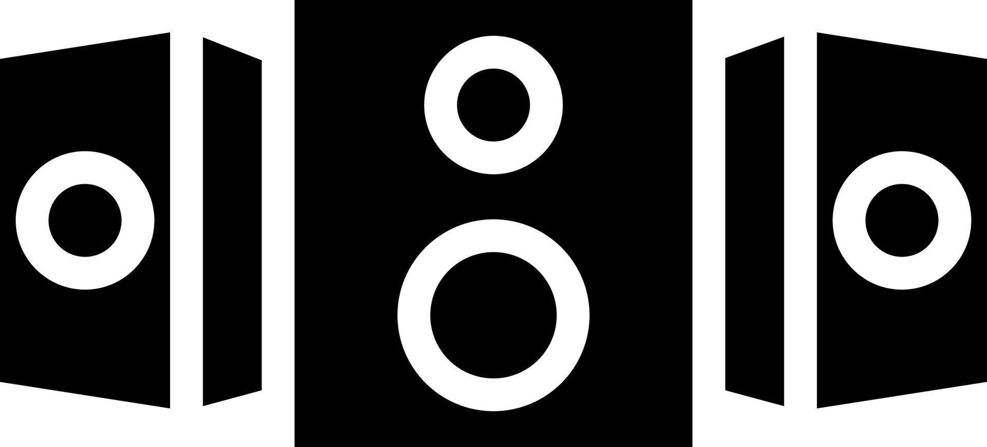 Sound System Vector Icon