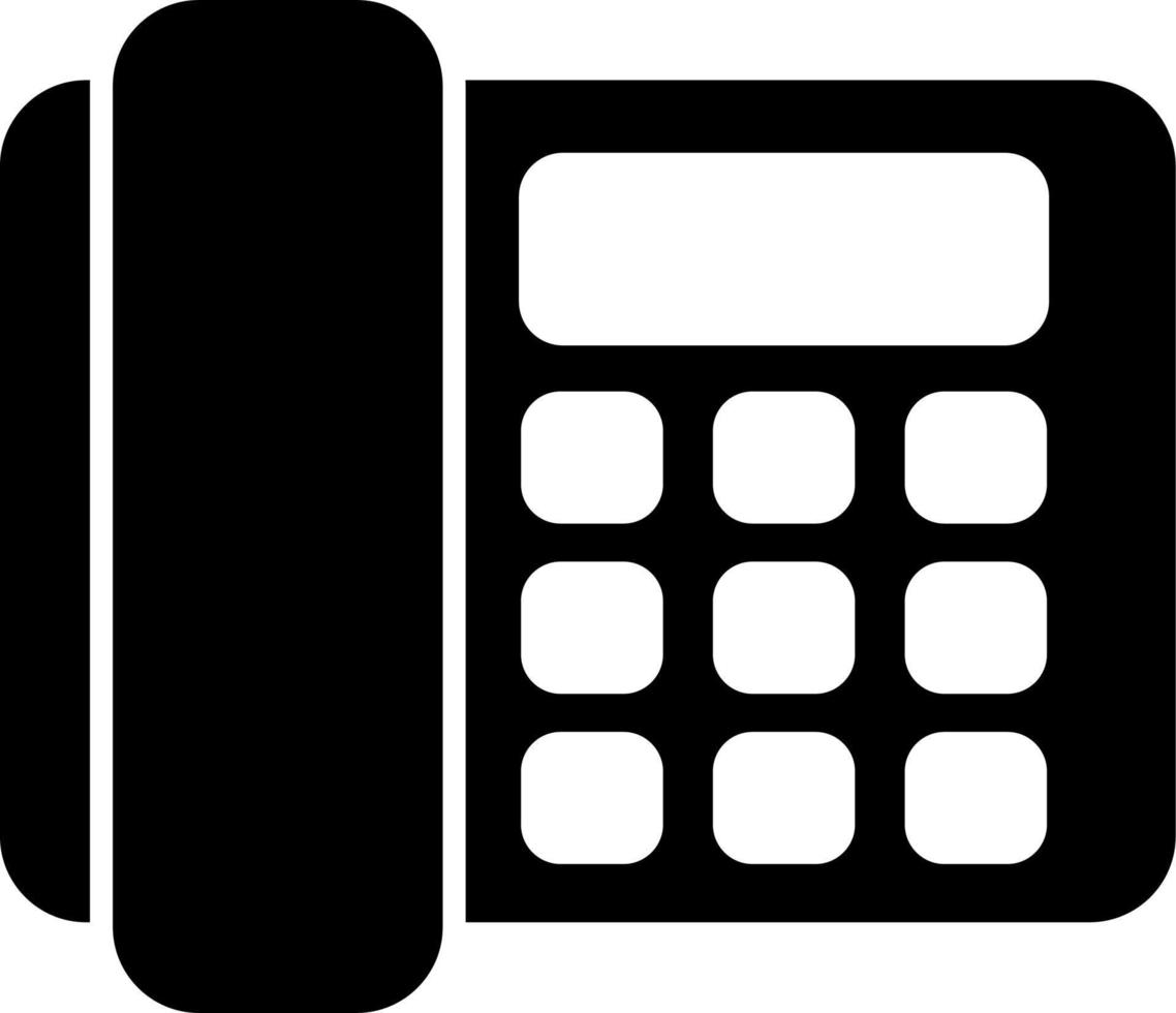 Landline Vector Icon