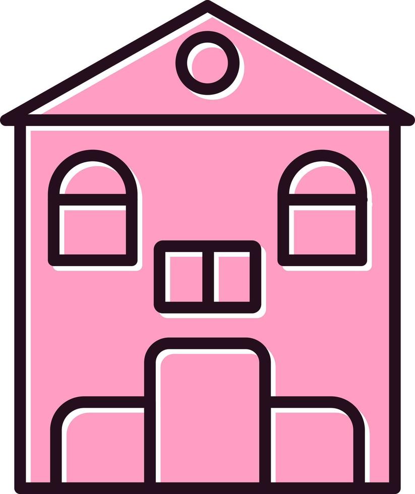 Townhouse Vector Icon