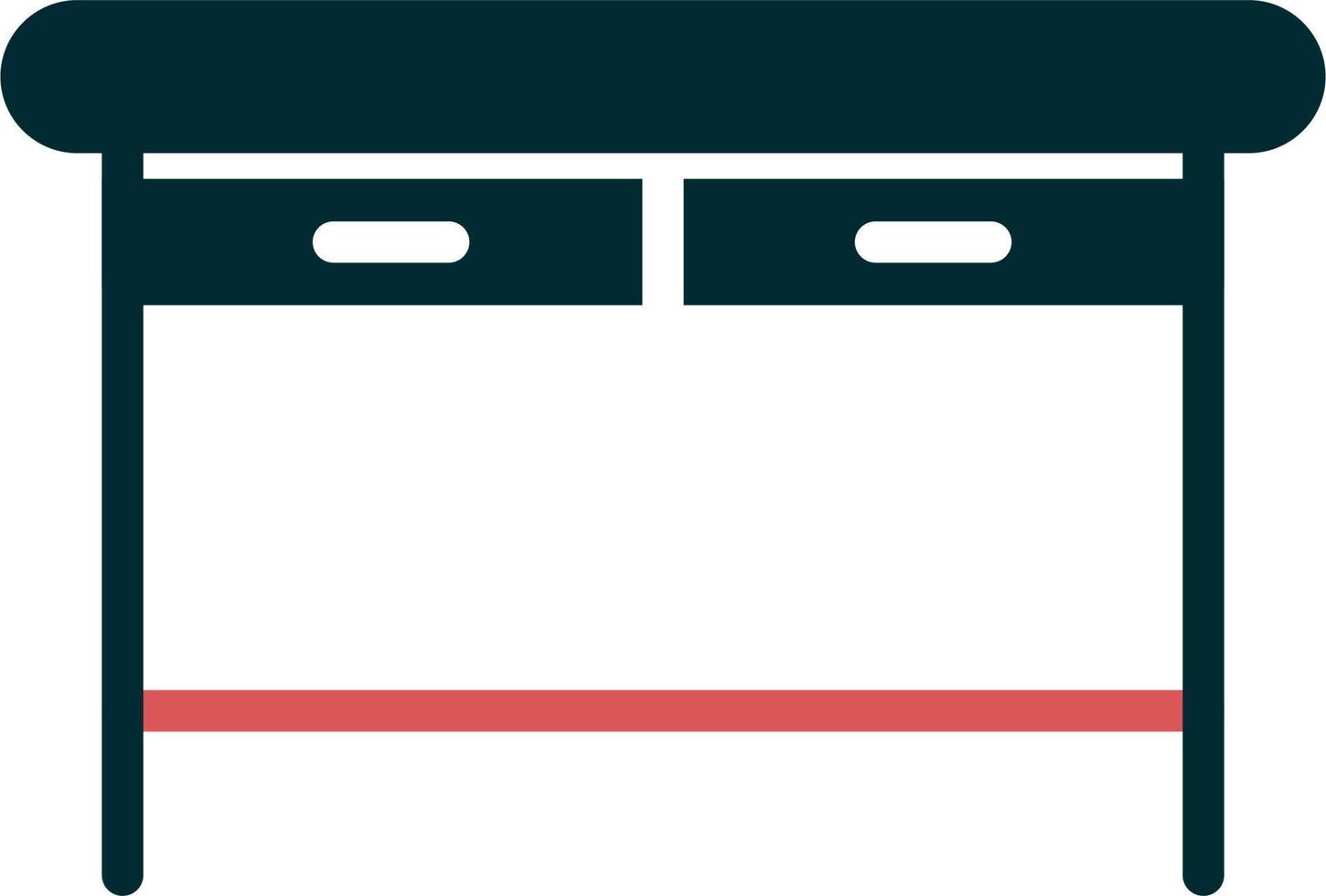 Desk  Vector Icon
