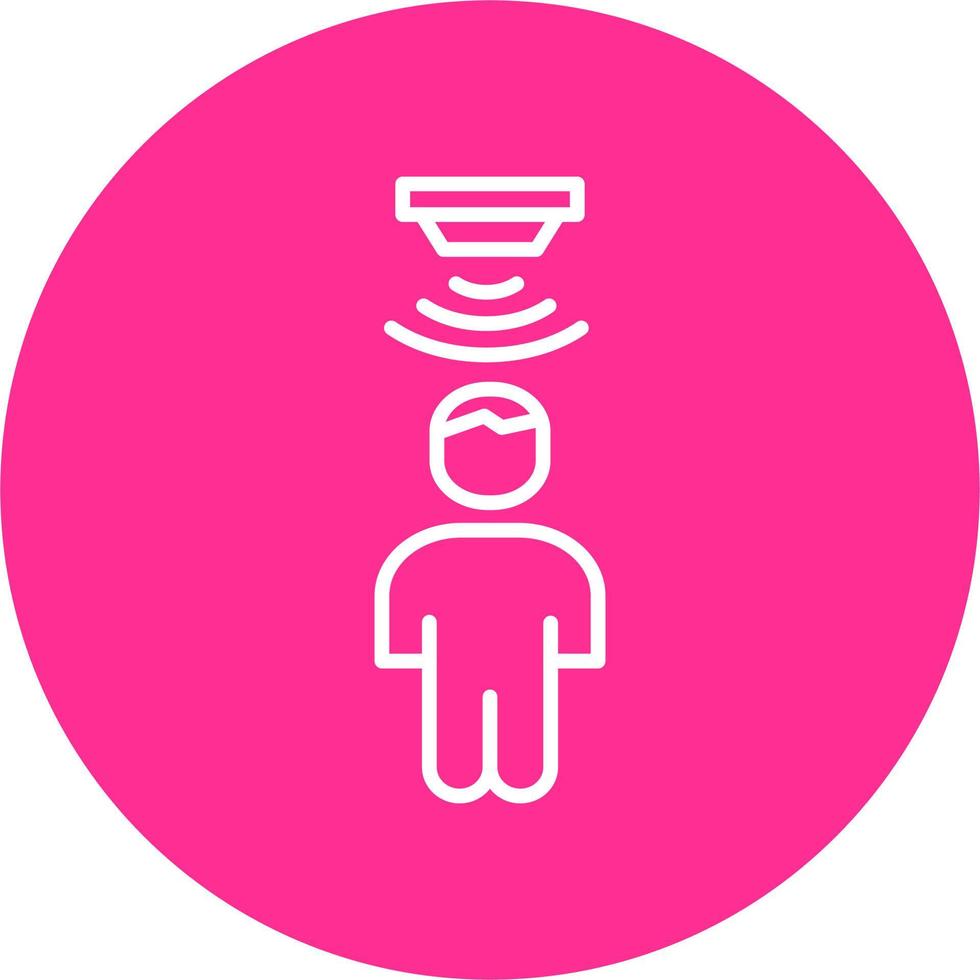 Motion Sensor Vector Icon