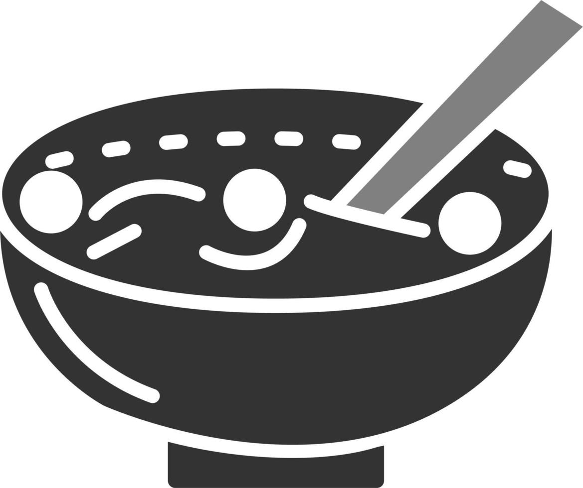 icono de vector de sopa