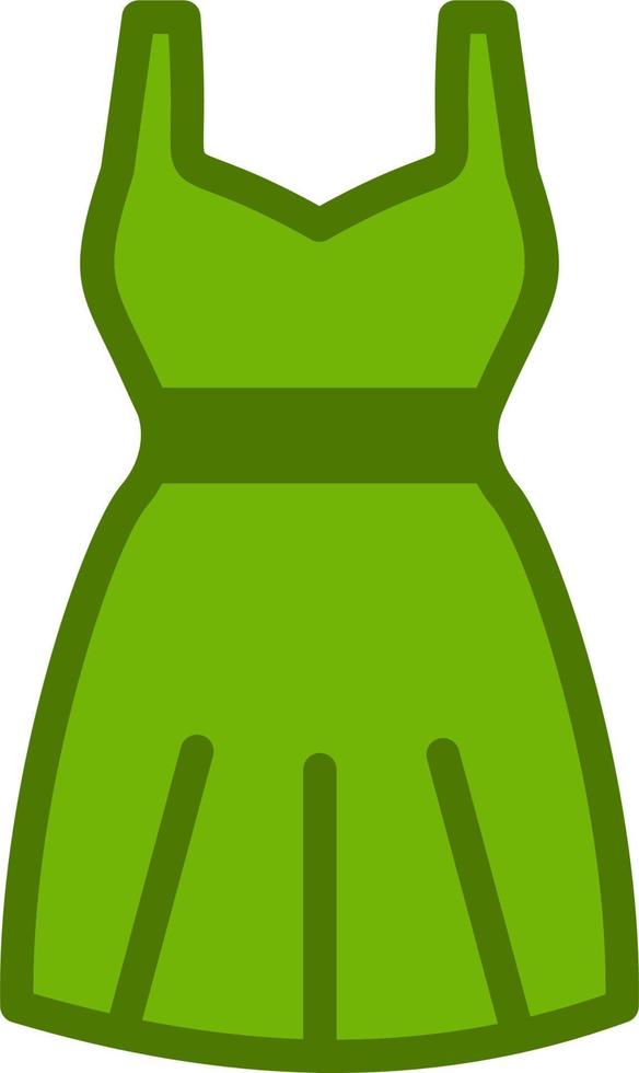 Woman Dress Vector Icon
