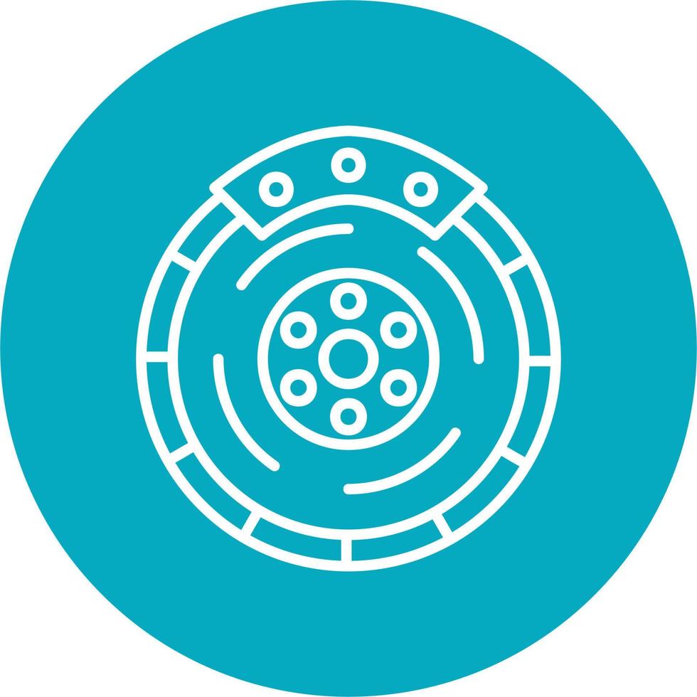 Disc Brake Vector Icon