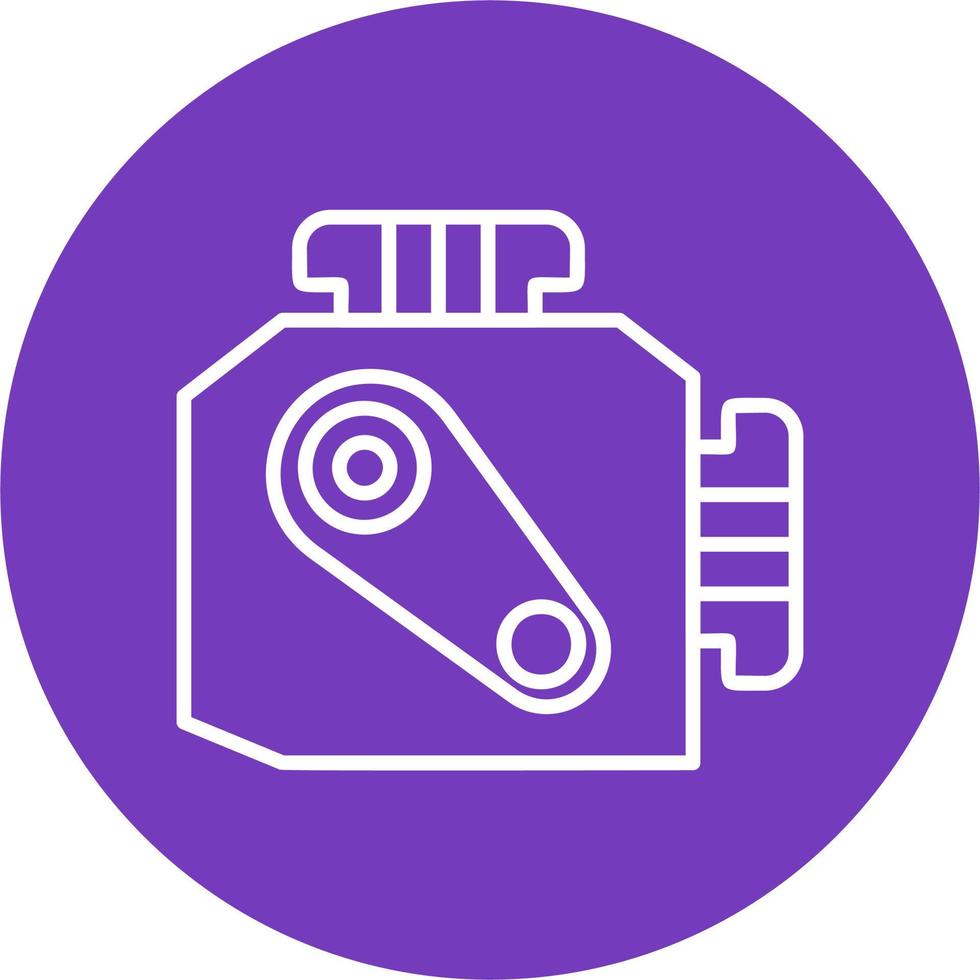 Car Engine Vector Icon