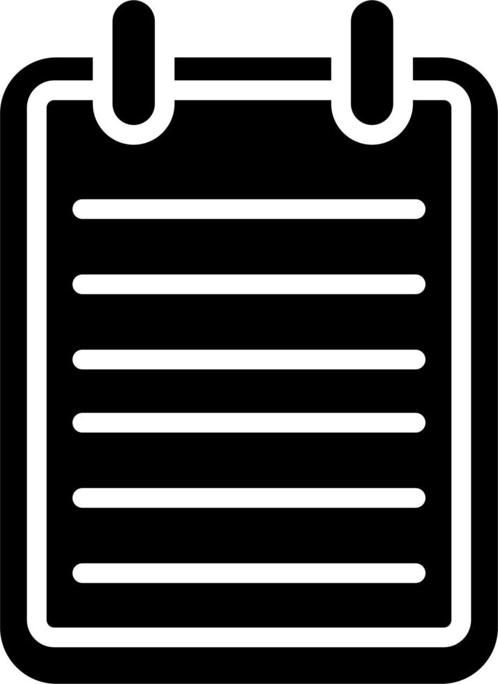 Memo Vector Icon