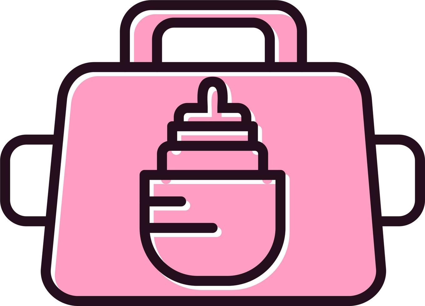 Baby bag Vector Icon
