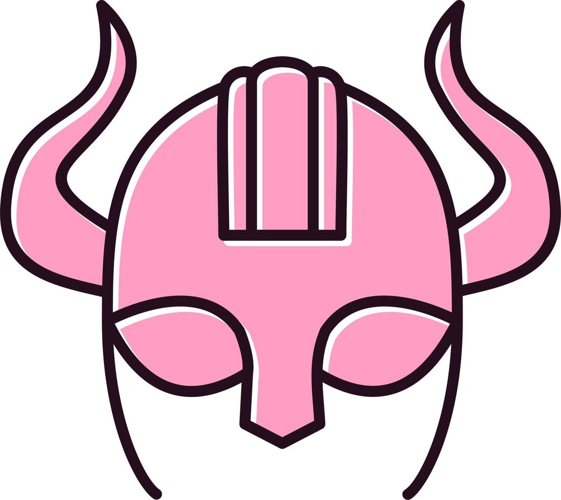 Viking helmet Vector Icon