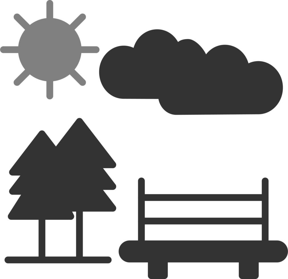 Park Vector Icon