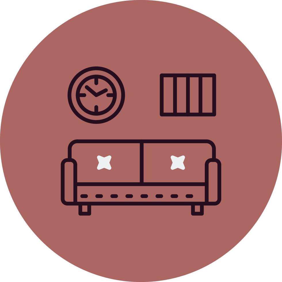 Waiting room Vector Icon