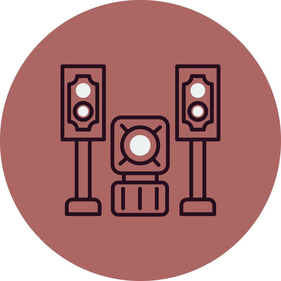 Sound system Vector Icon